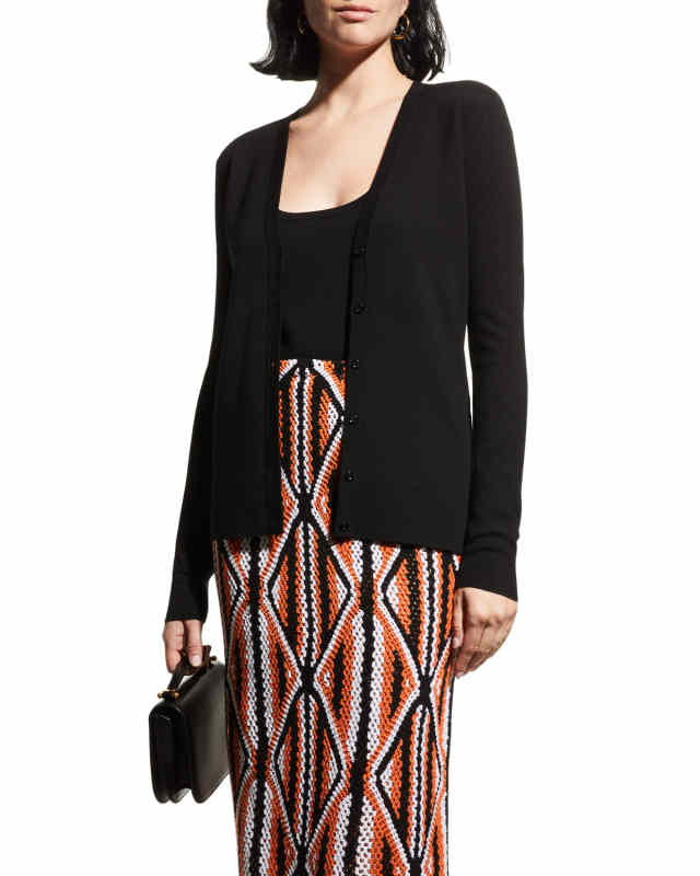 Alexandrite Cashmere Cardigan